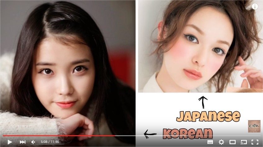 日本人 韓国人 中国人の顔の違いを説明した動画が面白い マダム リリー
